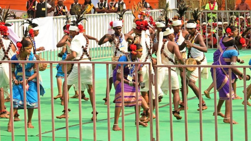 मुख्यमंत्री झलमलको लया-लयोर गोटुल रच्चा उत्सव में हुए शामिल