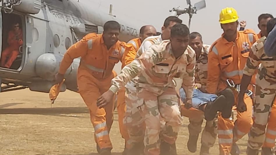 रोपवे हादसा: 45 घंटे के बाद खत्म हुआ रेस्क्यू ऑपरेशन, रस्सी से फिसलकर गिरी महिला, मौत