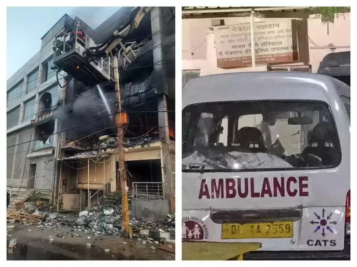 दिल्ली के मुंडका मेट्रो स्टेशन के पास बिल्डिंग में आग लगने से बड़ा हादसा, 26 की मौत, 12 घायल अस्पताल में भर्ती