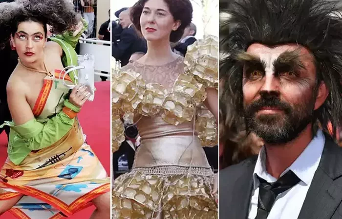 कोई बिस्किट की ट्रे जैसी, तो कोई पहुंची सेमी न्यूड, जब Cannes में भद पिटवा बैठे ये 10 सेलेब्स