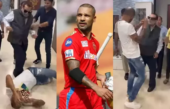 शिखर धवन की लात-घूसों से ‘पिटाई’, IPL प्लेऑफ में न पहुंचने पर पुलिस लेकर पहुंचे पिता