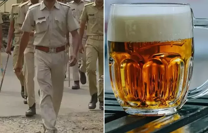नशे में किया 100 नंबर पर कॉल, पुलिस पहुंची तो बोला- चिल्ड बीयर ले आओ