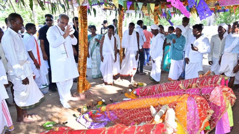 राज्य सरकार आदिवासी संस्कृति के संरक्षण के कर रही हर संभव प्रयास : सीएम बघेल