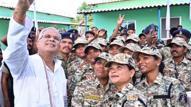 जवानों के हौसलों से बस्तर अंचल में आया सुखद परिवर्तन : बघेल