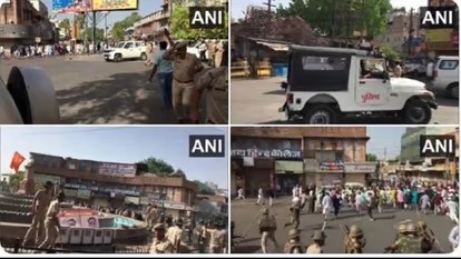 ईद व अक्षय तृतीया के पूर्व दो समुदायों में झड़पें, पथराव में डीसीपी समेत कई घायल, इंटरनेट बंद