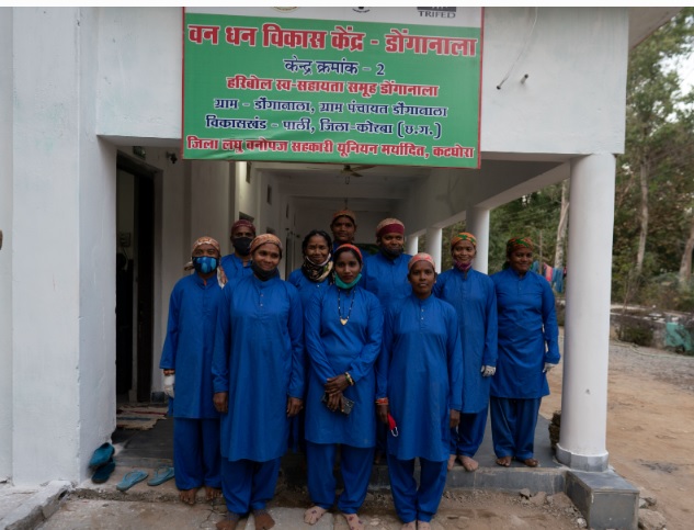 छत्तीसगढ़ को संधारणीय विकास, गरीबी उन्मूलन और महिला सशक्तिकरण के लिए अंतर्राष्ट्रीय पुरस्कार