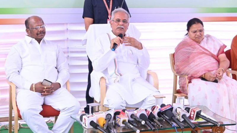 जब तक बस्तर के लोग सहमत नहीं होंगे, बोधघाट परियोजना प्रारंभ नहीं की जाएगी : भूपेश