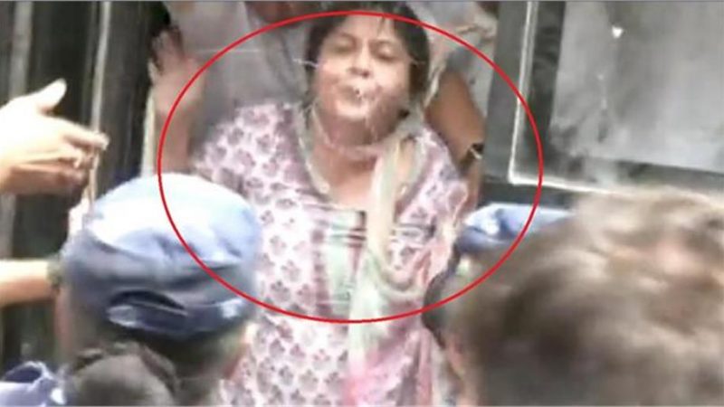 सुरक्षा कर्मियों पर थूकने का वीडियो वायरल होने के बाद अब कांग्रेस अध्यक्ष
