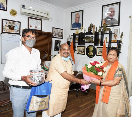 राज्यपाल उइके को जगन्नाथ रथयात्रा में शामिल होने के लिए किया आमंत्रित