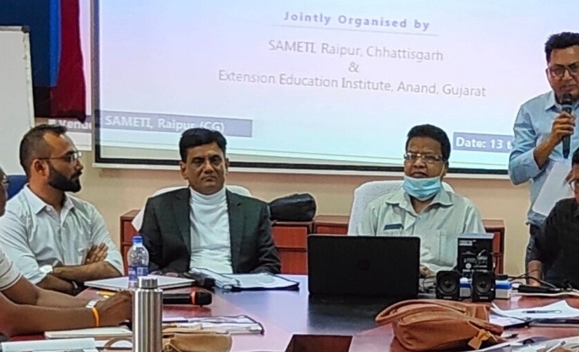 कृषि एवं पशु चिकित्सा अधिकारियों को व्यक्तित्व विकास, कौशल संचार एवं उन्नत तकनीक का दिया जा रहा प्रशिक्षण