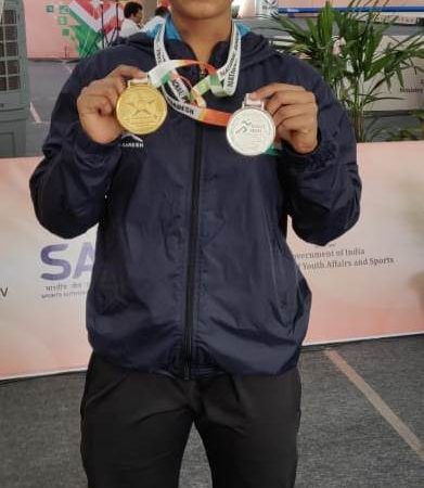 राष्ट्रीय प्रतियोगिता में राजनांदगांव की वेटलिफ्टर ज्ञानेश्वरी यादव ने जीता गोल्ड एवं सिल्वर मेडल
