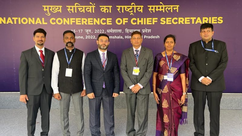 मुख्य सचिवों के राष्ट्रीय सम्मेलन में छत्तीसगढ़ मॉडल पर हुआ प्रस्तुतिकरण