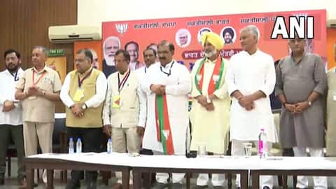 पंजाब में कांग्रेस को लगे 5 और झटके, सभी भाजपा में हुए शामिल