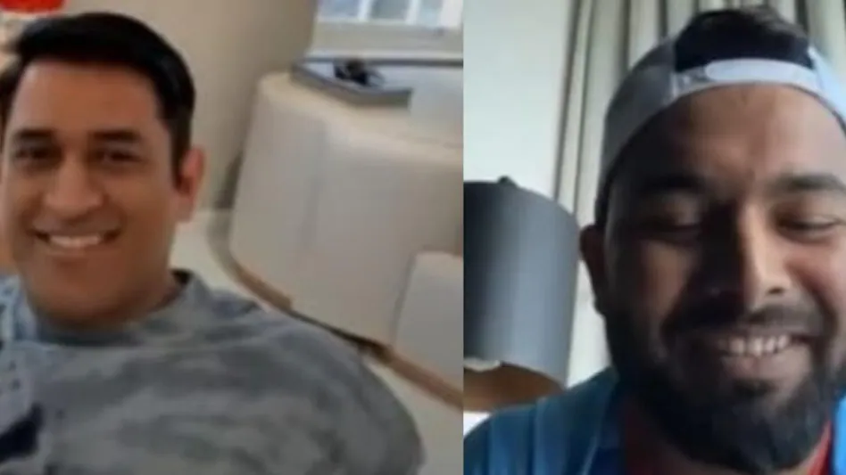 धोनी का जलवा, 2 सेकेंड के लिए पंत के लाइव में आए, बने नंबर-1 ट्रेंड, आई मीम्स की बाढ़