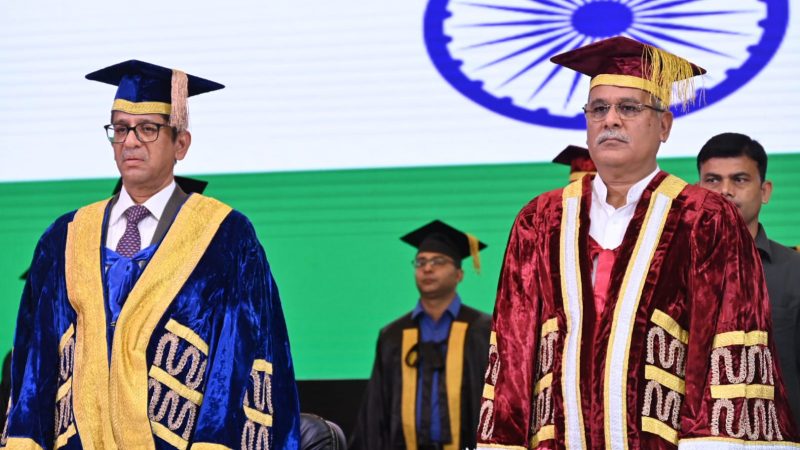 विधिक शिक्षा के विकास में सक्रिय भूमिका निभा रहा है छत्तीसगढ़ः सीजेआई  एन वी रमणा