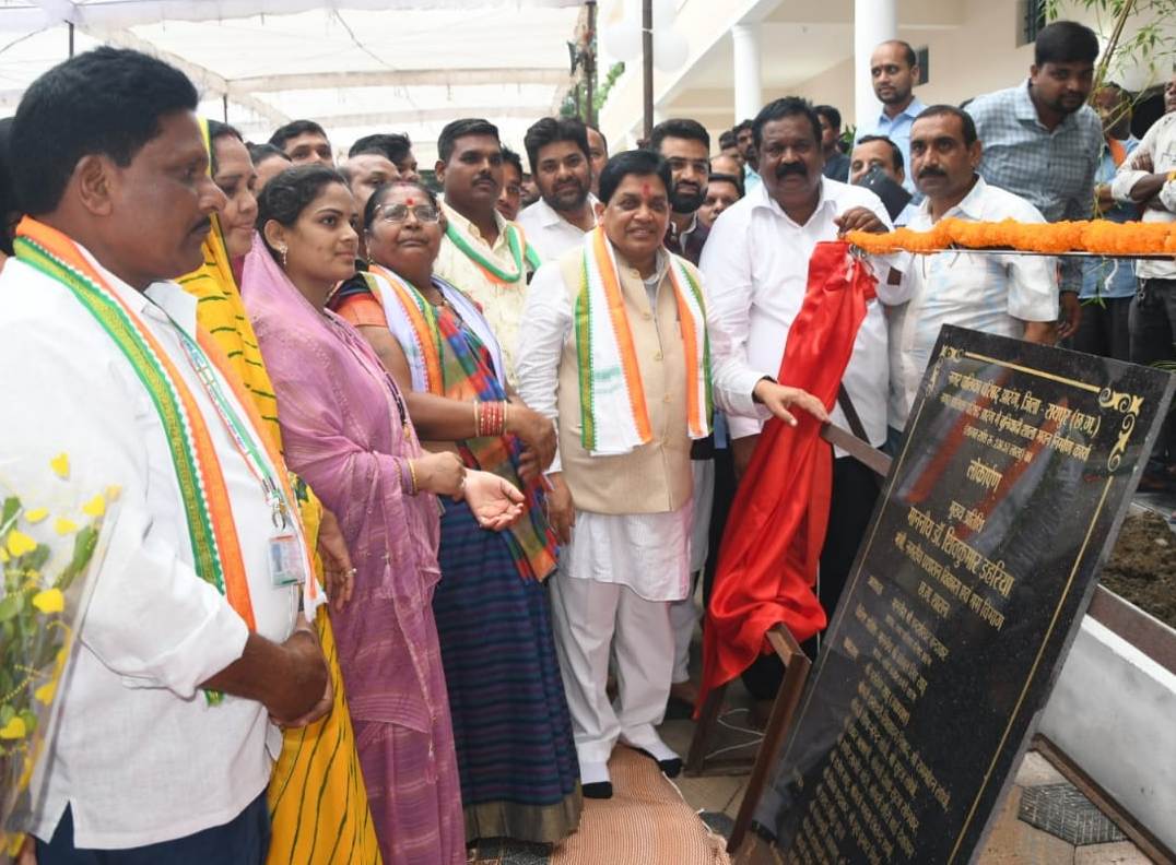 नगरीय प्रशासन मंत्री ने आरंग में करोड़ों के विकास कार्यों की सौगात दी