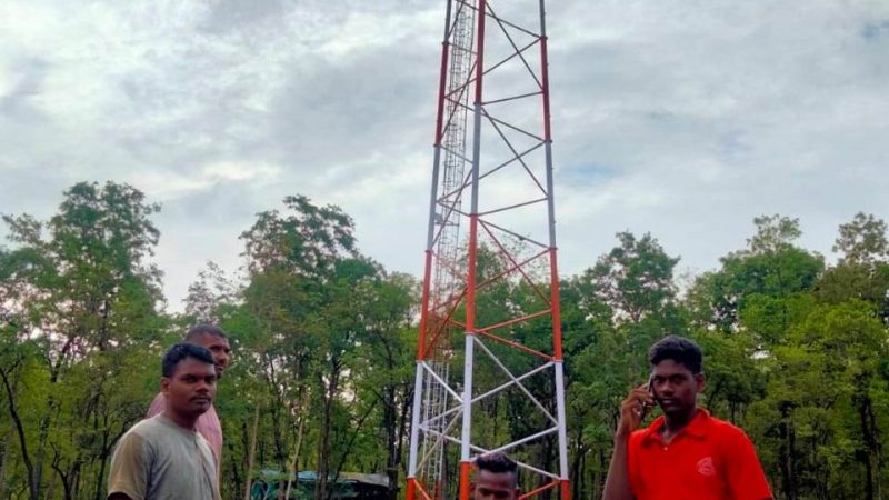 राज्य के नक्सल प्रभावित क्षेत्रों में फैलता संचार नेटवर्क
