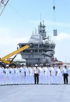 नौसेना को मिला पहला स्वदेशी विमानवाहक पोत ‘विक्रांत’