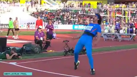 World Athletics Championship 2022: खराब शुरुआत के बाद नीरज चोपड़ा के इस थ्रो ने पक्का कर दिया मेडल- Video