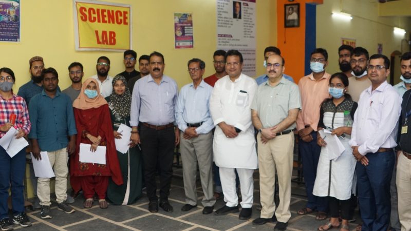 यूपीएससी कोचिंग हेतु रायपुर में पहली बार आयोजित हुई प्रवेश परीक्षा