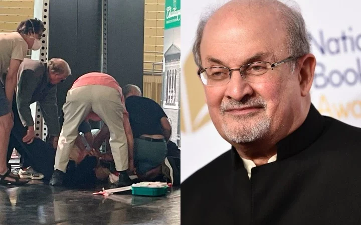 सलमान रुश्दी पर न्यूयार्क में जानलेवा हमला, चाकुओं से गोदा