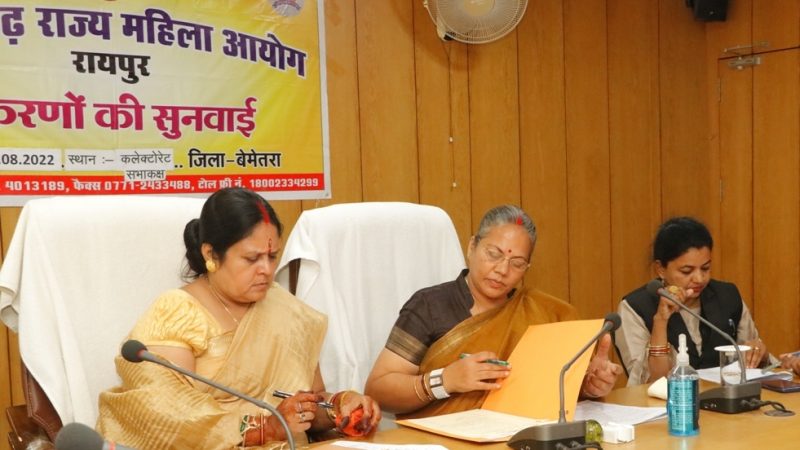 महिलाओं के निजता भंग के मामले में महिला आयोग ने स्वतः संज्ञान लेते हुए कलेक्टर को लिखा पत्र