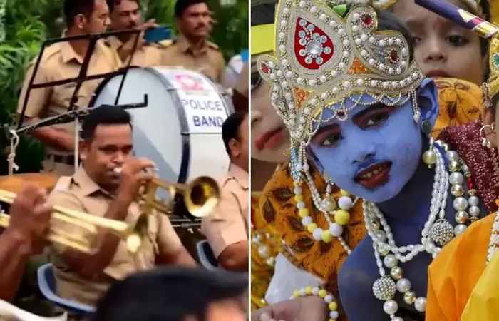 मच गया शोर… मुंबई पुलिस का जन्माष्टमी जश्न, वीडियो पब्लिक को खूब पसंद आ रहा है