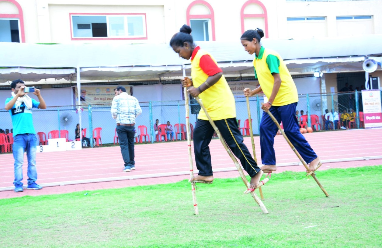 राजधानी में दो दिवसीय खेल मड़ई का हुआ समापन