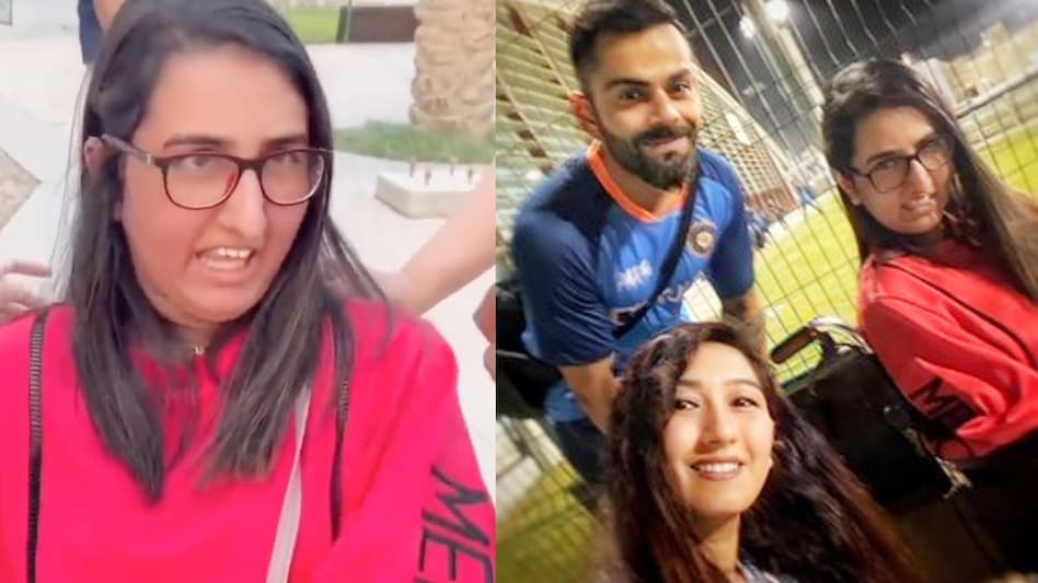 कराची की दिव्यांग महिला फैन से मिले कोहली, खुद पास आए और कैमरा एंगल भी बताया