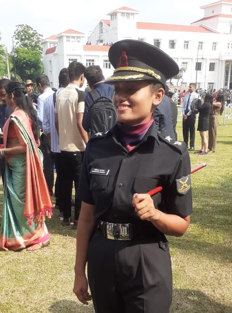 बघेल ने छत्तीसगढ़ की पहली महिला लेफ्टिनेंट बनने पर वंशिका को दी बधाई