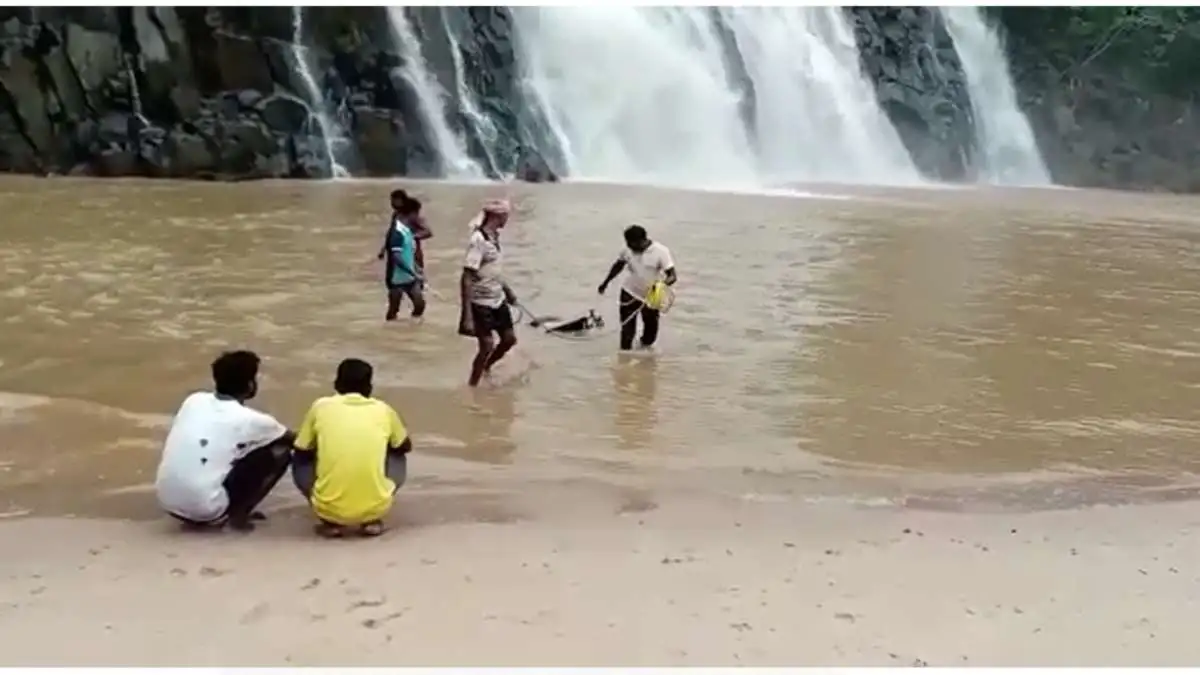 जलप्रपात में नहाने गए MP के 6 लोगों की डूबने से मौत,