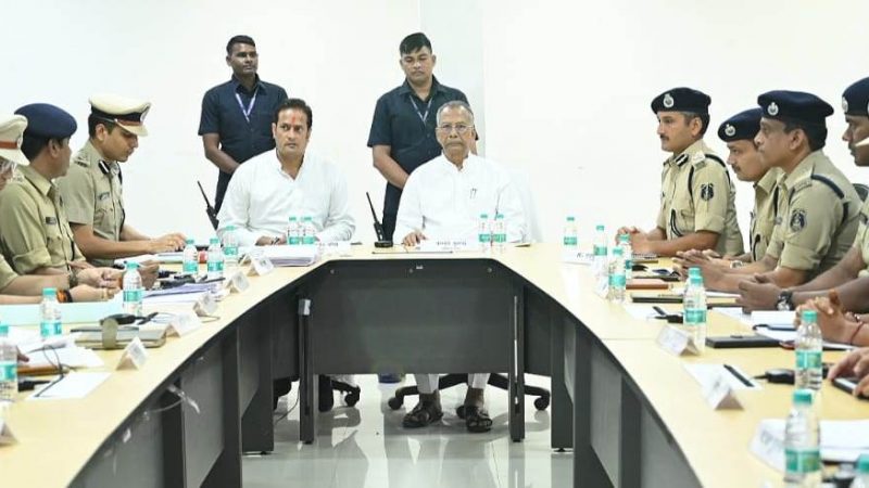 पुलिस के प्रति अपराधियो के मन में भय और आम जनता के मन में सम्मान होना चाहिए : गृहमंत्री