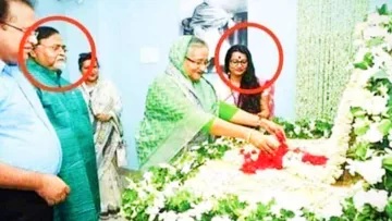 मोनालिसा का बांग्लादेशी कनेक्शन, शेख हसीना के साथ तस्वीर वायरल