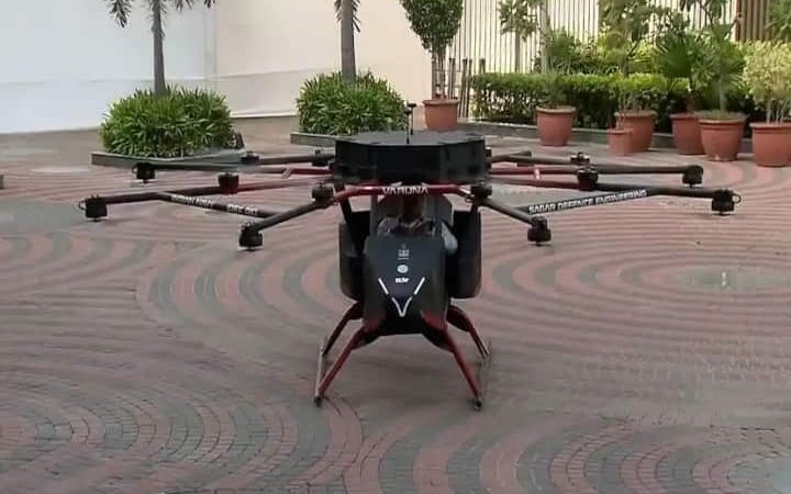 भारत का पहला पैसेंजर ड्रोन वरुण, 130 किलो वजन उठाने में सक्षम