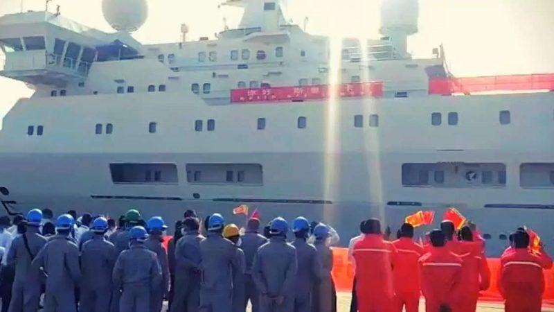 श्रीलंका ने मारी पलटी, हम्बनटोटा पहुंचा चीन का ‘जासूसी’ जहाज