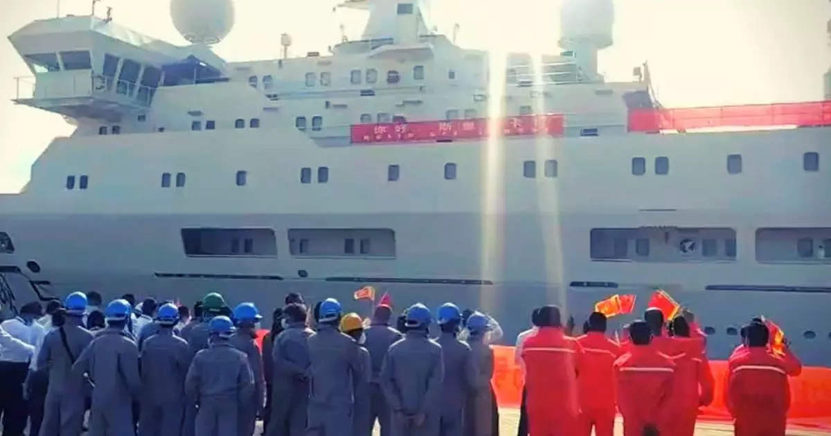 श्रीलंका ने मारी पलटी, हम्बनटोटा पहुंचा चीन का ‘जासूसी’ जहाज