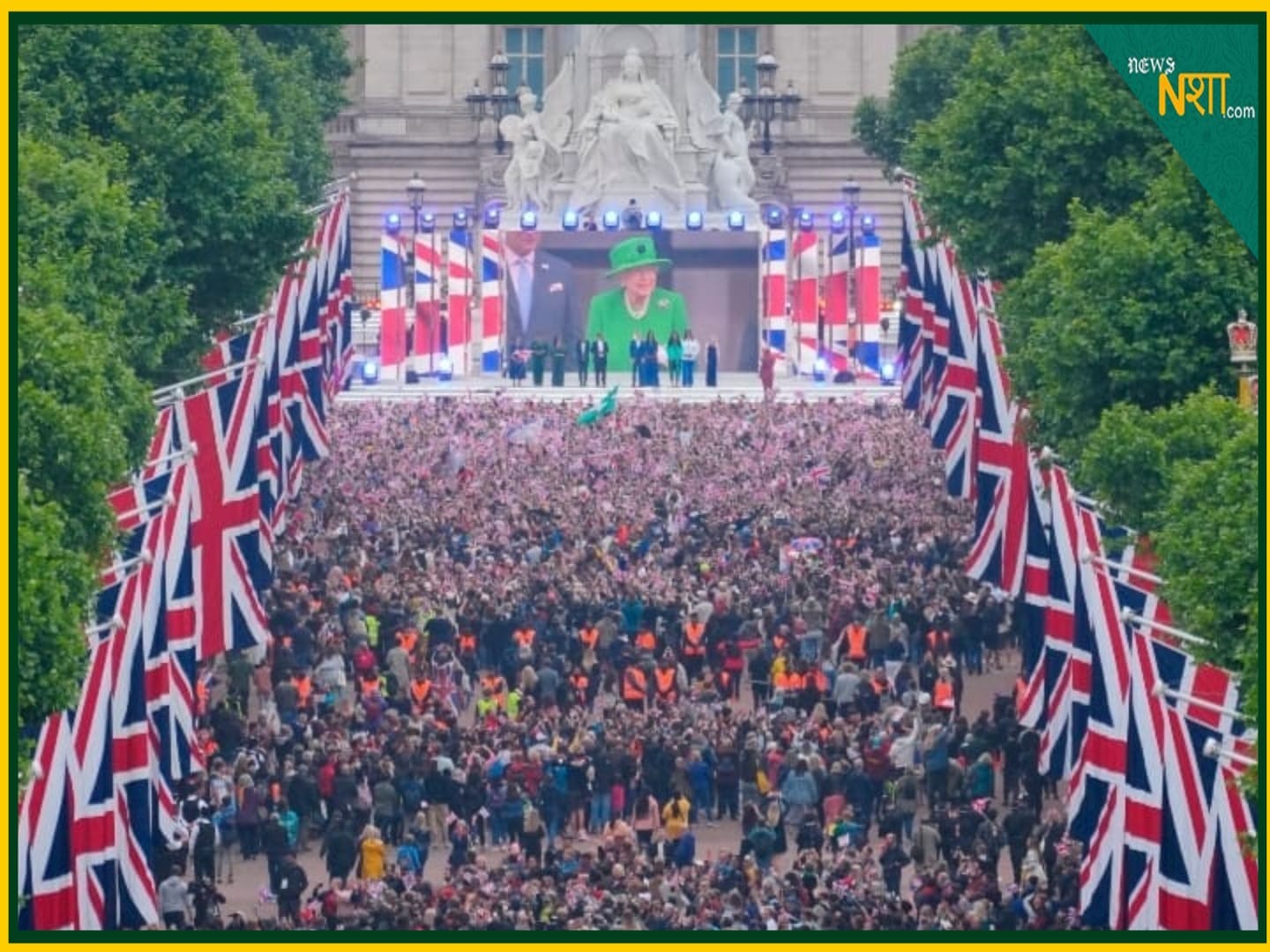 महारानी का हुआ अंतिम संस्कार, अंतिम विदाई देने उमड़ पड़ा ब्रिटेन