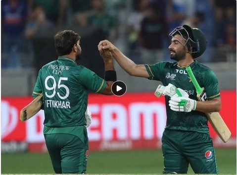 रिजवान का अर्धशतक, पाकिस्तान ने भारत को हराया