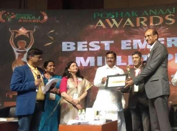 छत्तीसगढ़ को मिला पोषक अनाज अवार्ड 2022