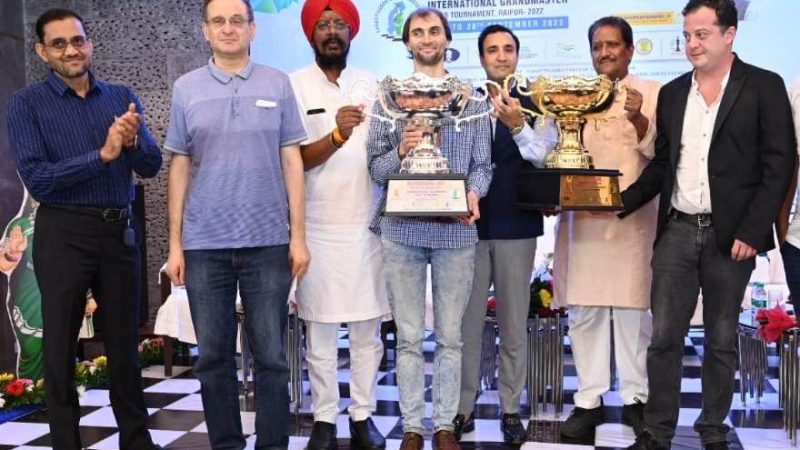 जर्जिया के गै्रंड मास्टर पेनसुलिया लेवन बने विजेता, दूसरे नंबर पर रहे रूस के सवचेंको बोरिस