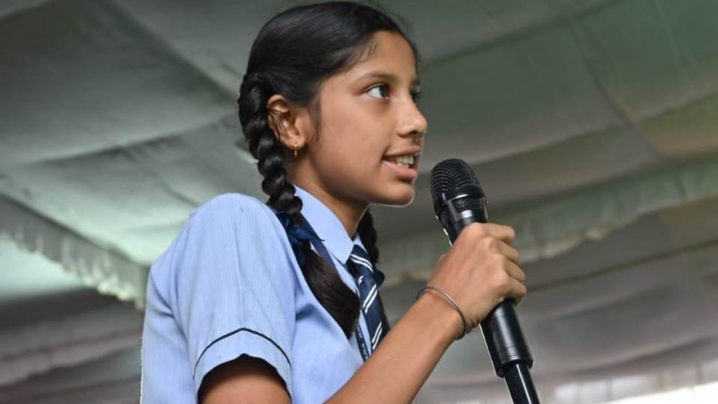 स्वामी आत्मानंद स्कूल की छात्रा नरगिस के हुनर को मिले पंख