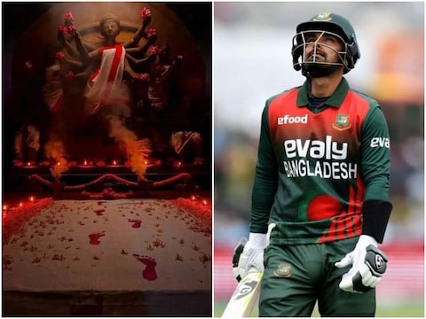 क्रिकेटर को दुर्गा पूजा की बधाई देने पर धर्म बदलने की धमकी