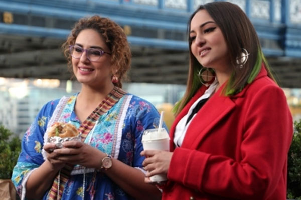 हुमा, सोनाक्षी ने ‘डबल एक्सएल’ सीन की बैकस्टोरी का किया खुलासा