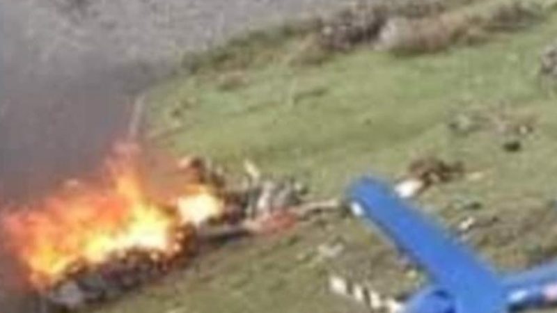 केदारनाथ में हादसा… हेलिकॉप्टर क्रैश, पायलट समेत 7 श्रद्धालुओं की मौत