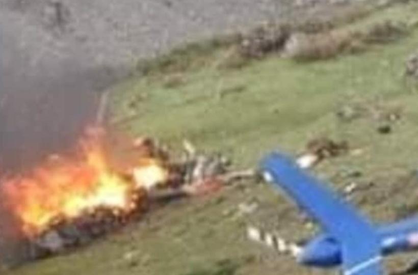 केदारनाथ में हादसा… हेलिकॉप्टर क्रैश, पायलट समेत 7 श्रद्धालुओं की मौत