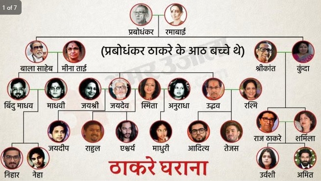 ठाकरे परिवार में फिर पड़ी फूट? भाई, भतीजे से लेकर भाभी तक ने दिया झटका, जानें पूरा परिवार