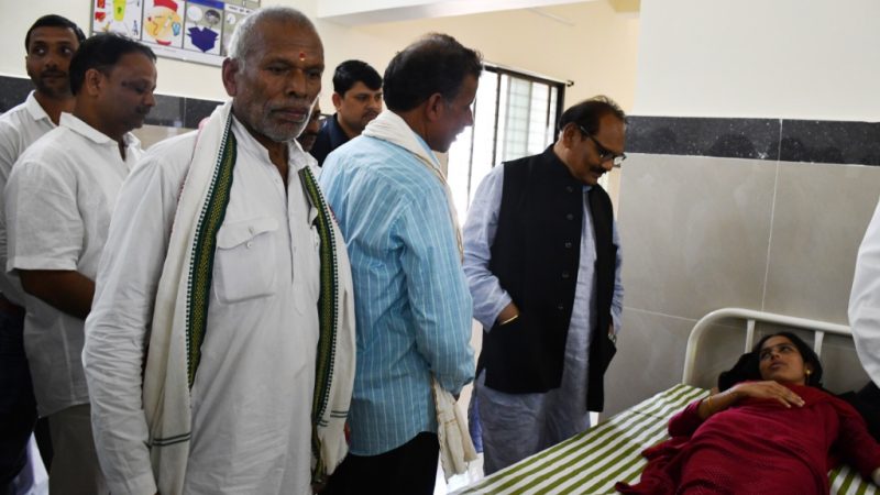 मंत्री डॉ. टेकाम ने रघुनाथनगर में नवनिर्मित 30 बिस्तरीय सामुदायिक स्वास्थ्य केन्द्र भवन का किया लोकार्पण