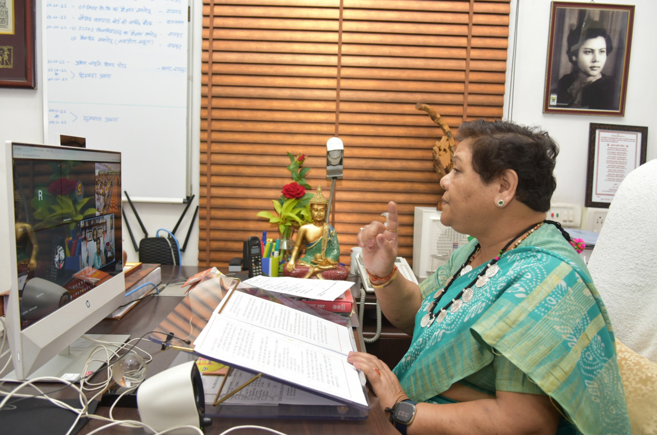 जनजातीय समाज को युवाओं को जोड़ने की आवश्यकता : उइके