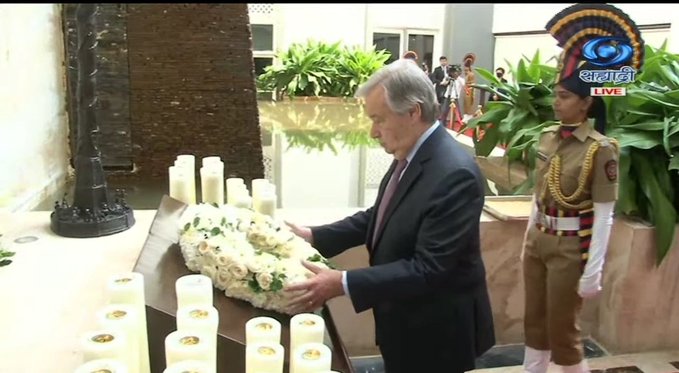 यूएन महासचिव ने मुंबई में 26/11 पीड़ितों को दी श्रद्धांजलि बोले- कोई बहाना आतंकवाद को जायज नहीं ठहरा सकता