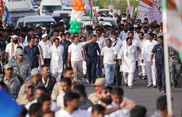 आंध्र पहुंचा ‘भारत जोड़ो’ कारवां, कांग्रेस की यात्रा के 41 दिन पूरे